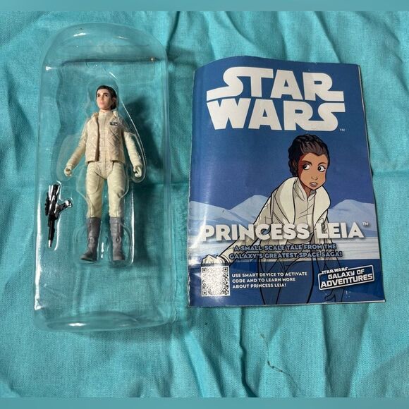 Hasbro Star Wars Galaxy of Adventures Princess Leia Action Figure - Picture 1 of 4